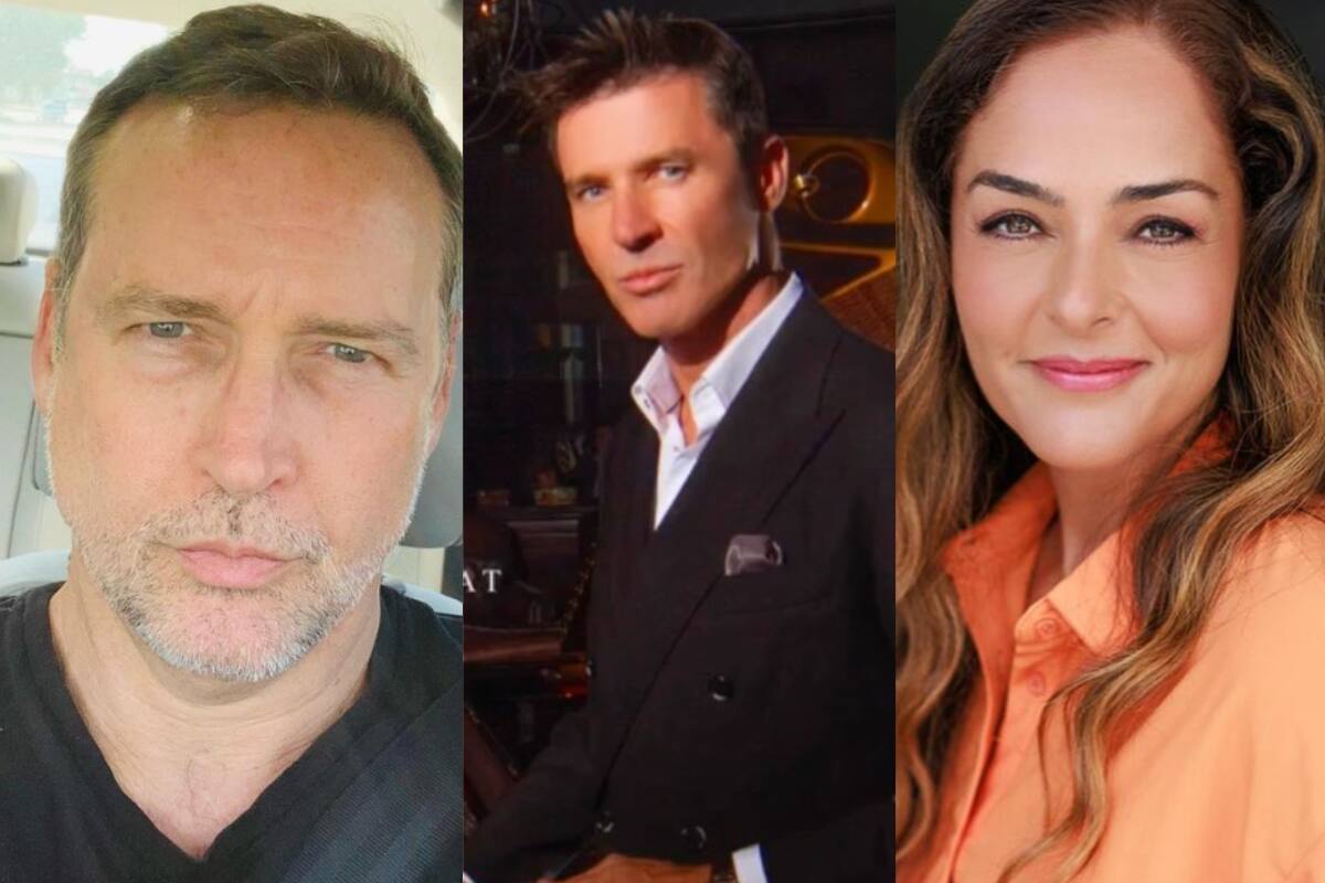 - Créditos: Andrés García Jr. y Leonardo García, fueron producto de su matrimonio con Sandra Vale; y la tercera, Andrea García, de su relación con Fernanda Ampudia.
