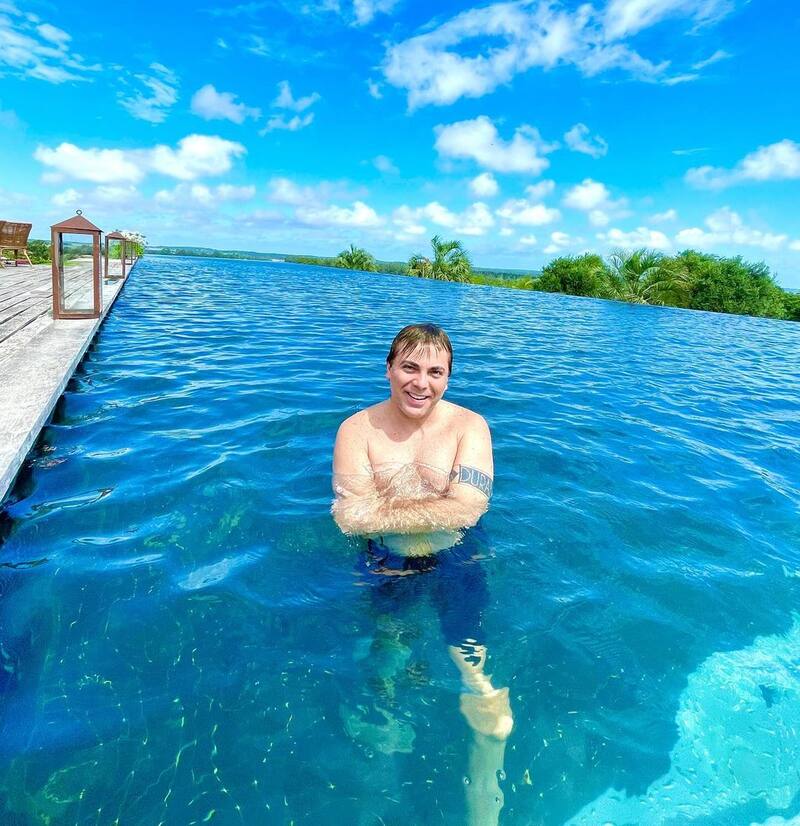Cristián Castro se encuentra en Córdoba, Argentina de vacaciones.