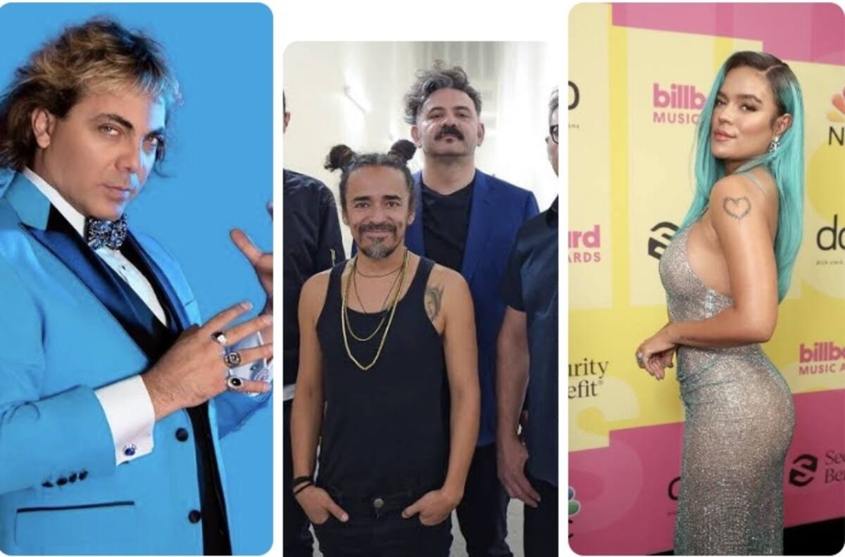 Cristian Castro, Karol G y Café Tacvba cantarán este 4 de noviembre en Estados Unidos