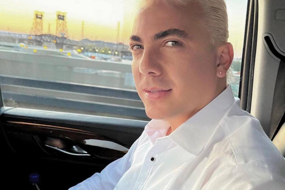 Cristian Castro Lo compararon con "El Loco Valdez". - Créditos: Instagram @cristiancastro