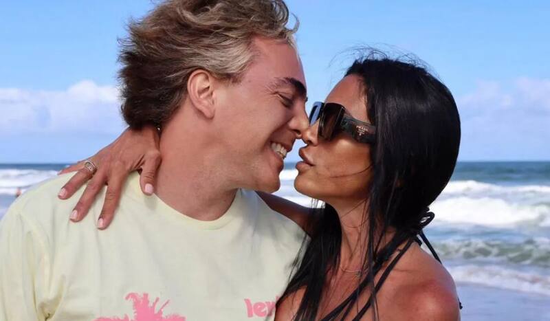Cristián Castro y Marisela Sánchez disfrutan de su reciente noviazgo.