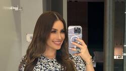 Cynthia Rodríguez reaparece tras dar a luz a su hijo Leoncito: “Peso 3 kilos”