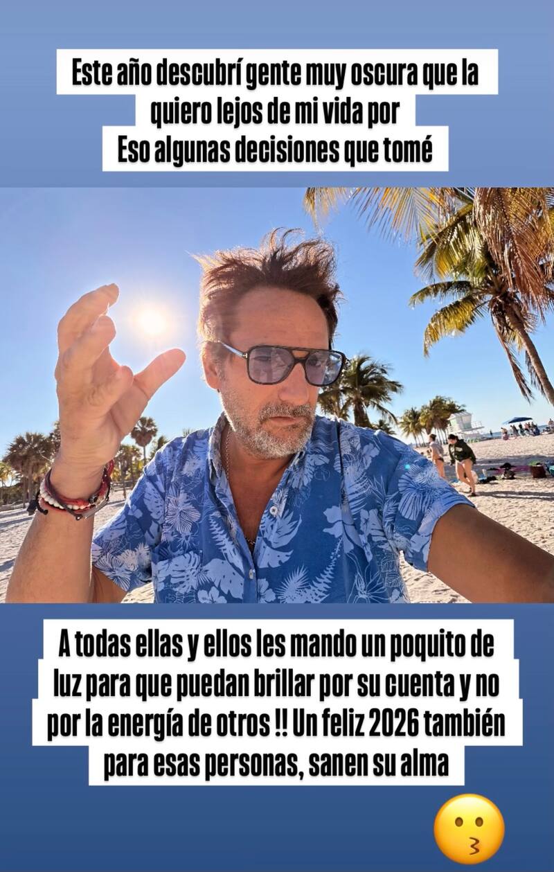 El animador publicó un polémico mensaje en sus redes sociales.