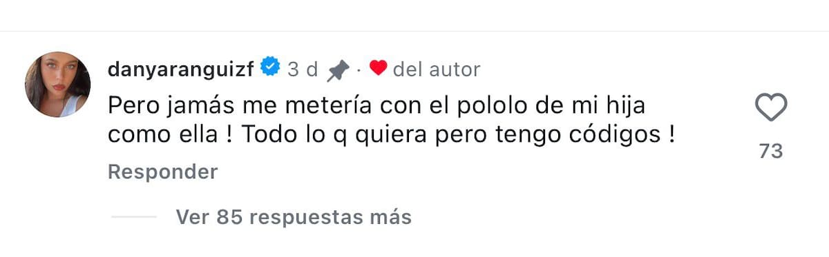 Y el potente comentario que lanzó hacia Eli de Caso tras hablar de ella en Plan Perfecto.
Foto: Instagram
