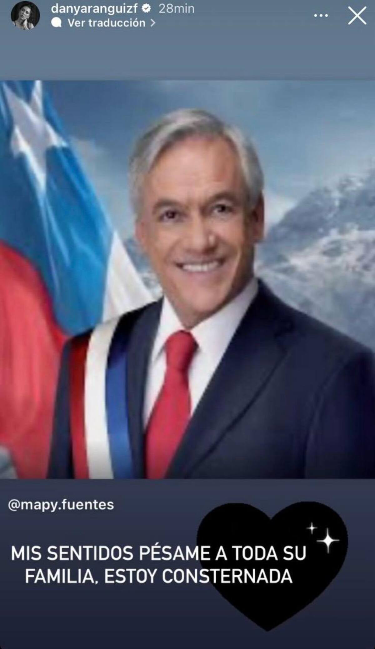 Daniela Aránguiz en Instagram.