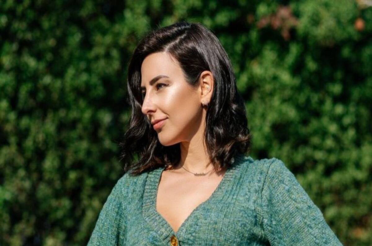 Mostró lo avanzado que está su embarazo: Mira la sesión de fotos que se tomó Daniela Castillo para cerrar el 2023