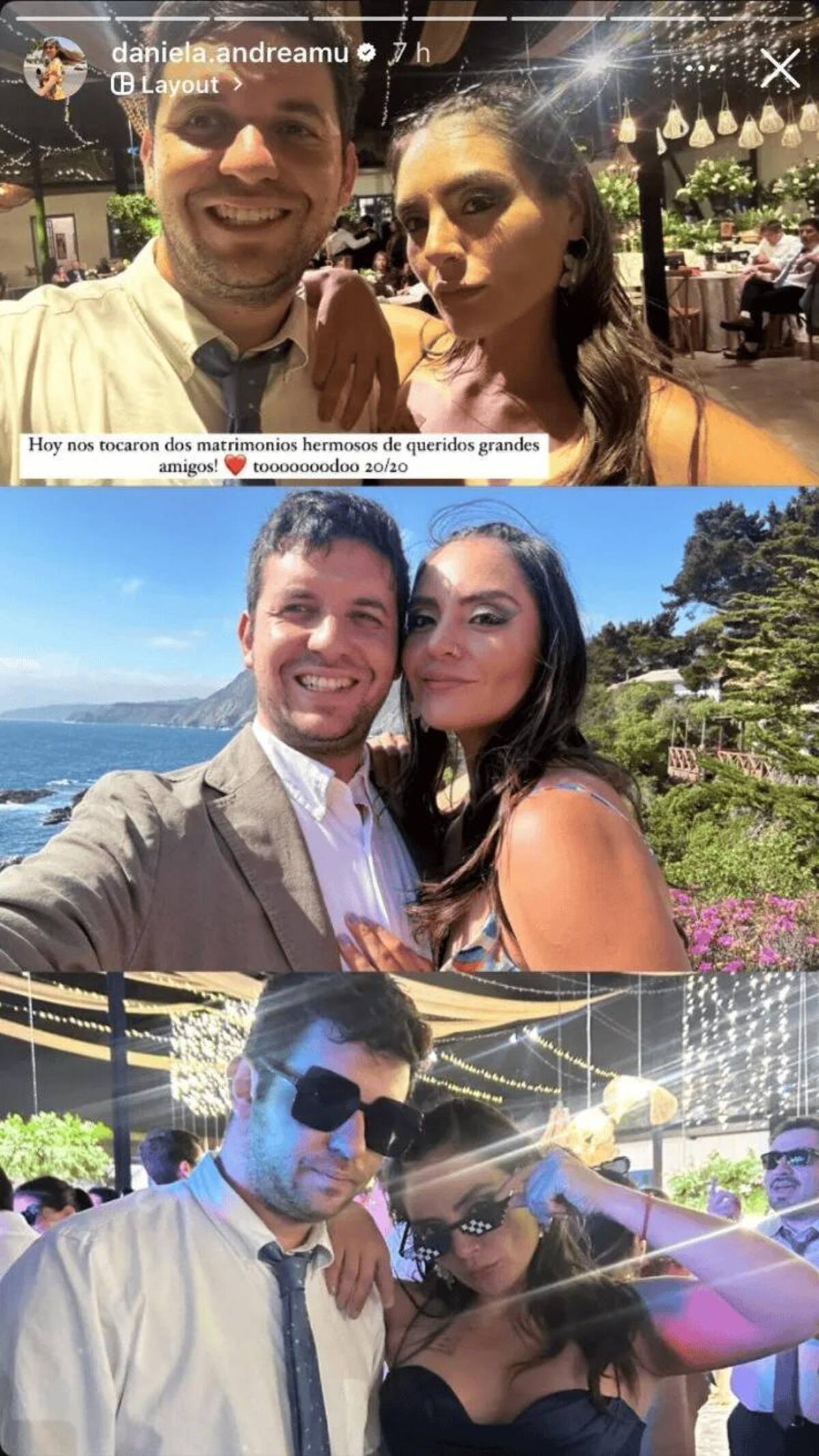 La periodista compartió comprometedoras fotos con alcalde de Independencia.