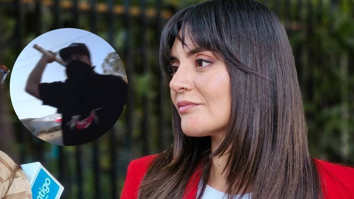 Daniela Muñoz y tenso momento en vivo: “Nos dio susto a todo el equipo, la persona apareció repentinamente”