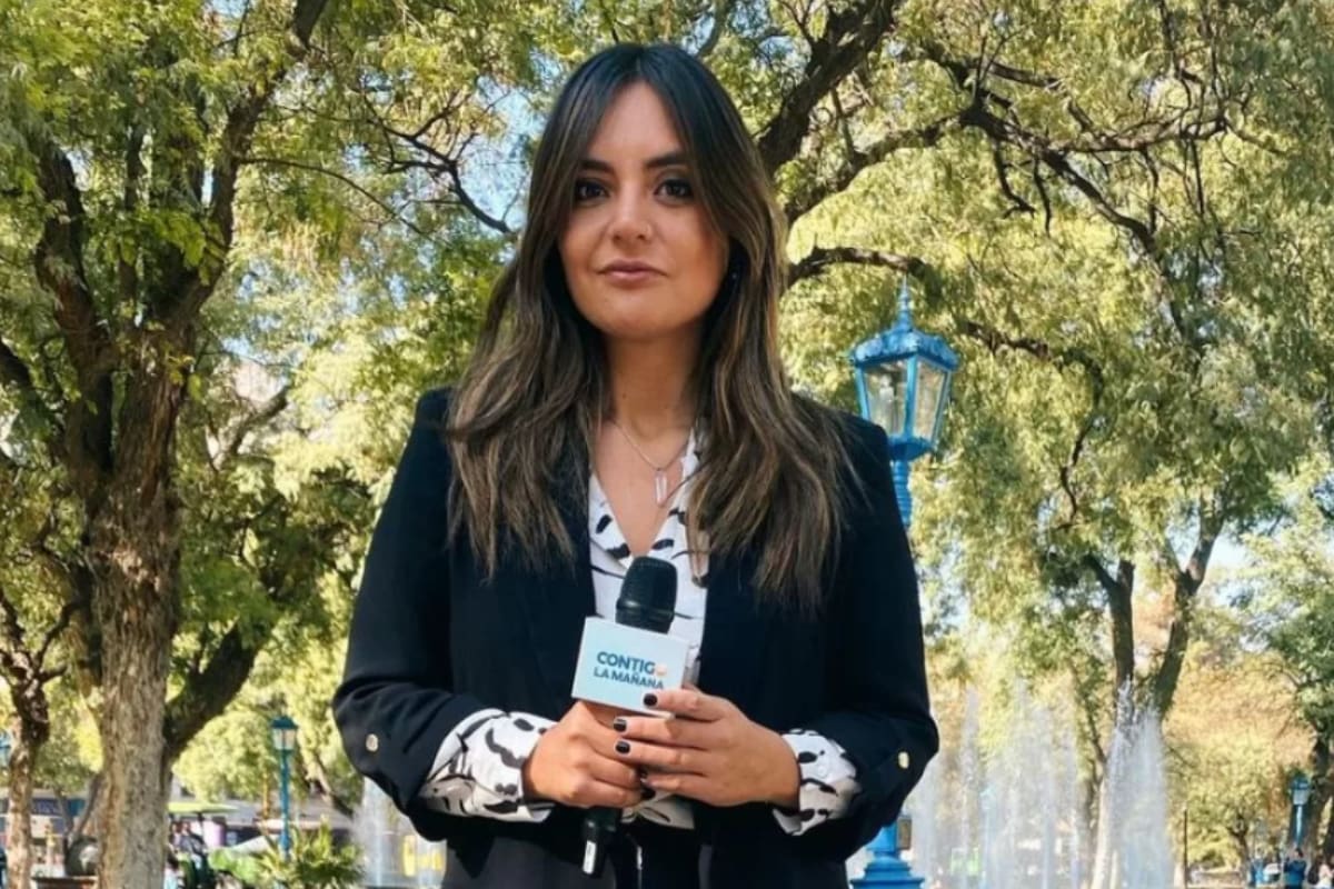 La periodista relató el momento de miedo que vivió.