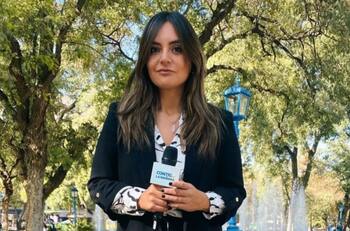 Daniela Muñoz fue agredida por guardia de seguridad mientras cubría juicio de Cathy Barriga