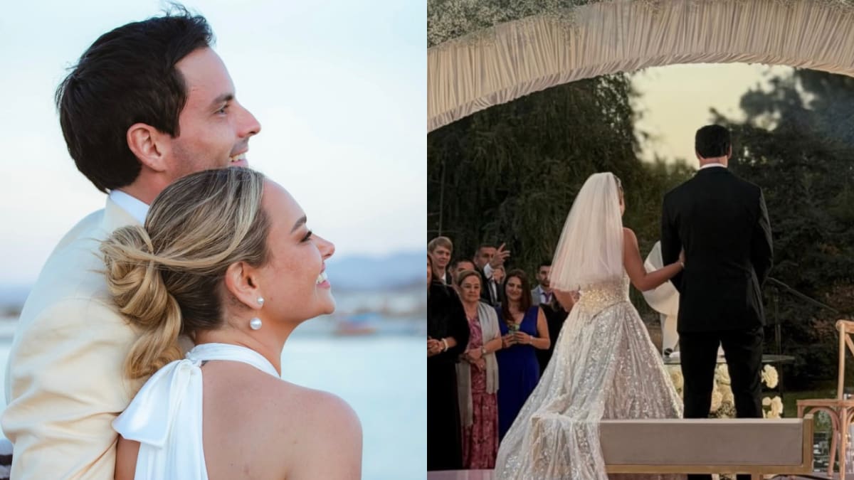 FOTOS | Salida de cuento de hadas: así fue el espectacular matrimonio de Daniela Nicolás