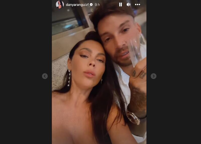 Celebraron juntos la llegada del 2024 en Brasil. (Foto: Instagram Daniela Aránguiz)