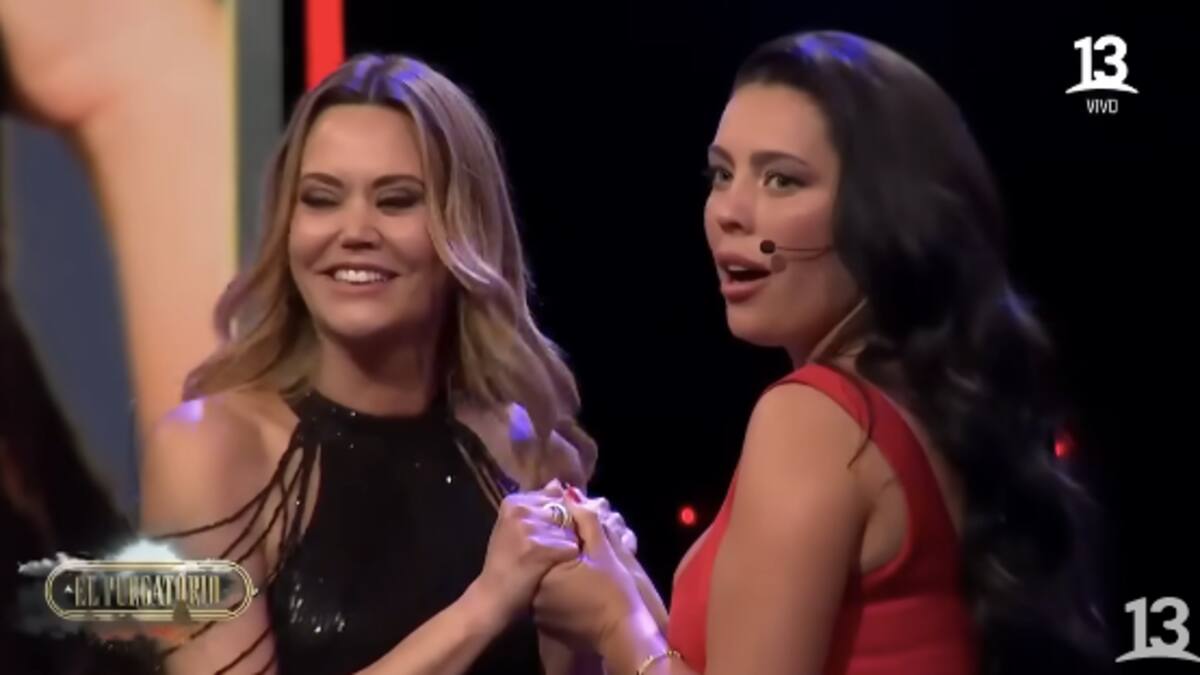 Daniella Campos y Daniela Aránguiz compartieron en "El Purgatorio" donde comenzó su enemistad. Foto: Canal 13.