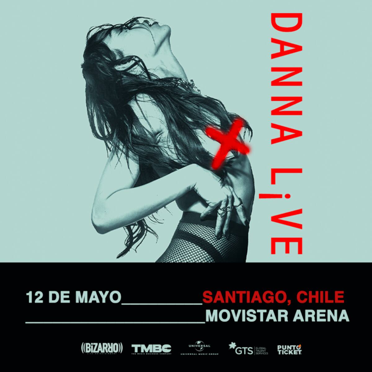 Danna Paola llega con su nuevo tour a Chile.