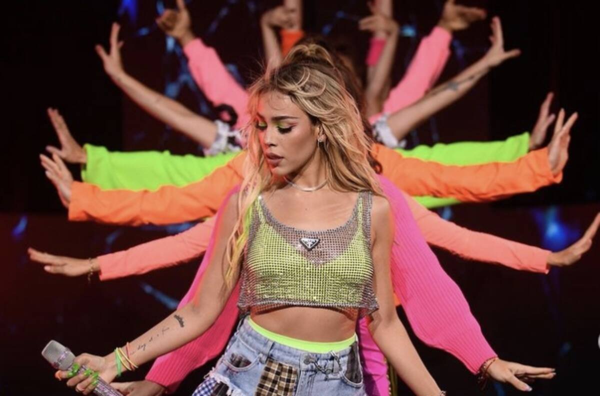 Danna Paola agradece a sus fans con video especial para redes de su tema "Mía"