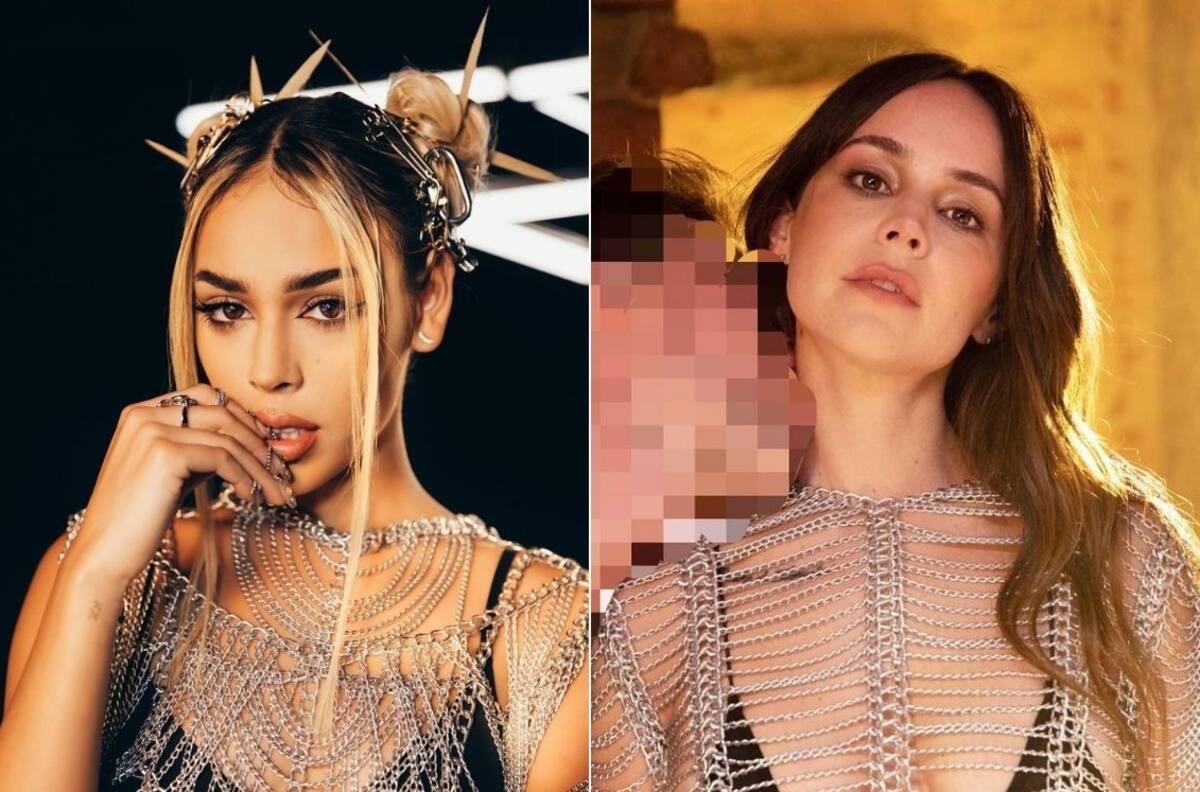 Danna Paola vs Camila Sodi: ¿Quién luce mejor con vestido de cadenas?