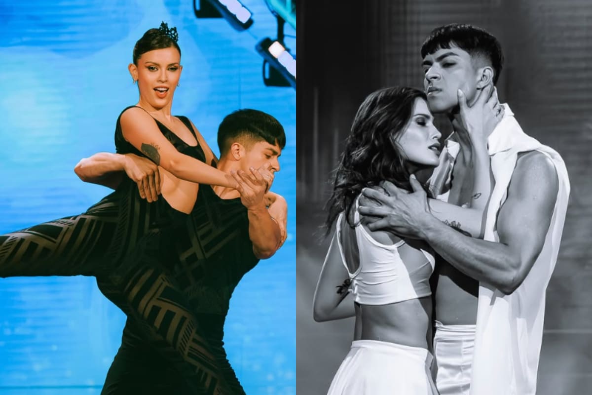 La pareja de baile habría tenido un feroz altercado.