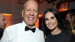 Demi Moore se muda con Bruce Willis y su esposa para cuidar del actor en su demencia