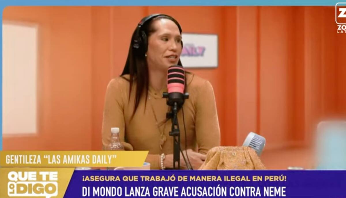 El socialité se lanzó contra Neme.