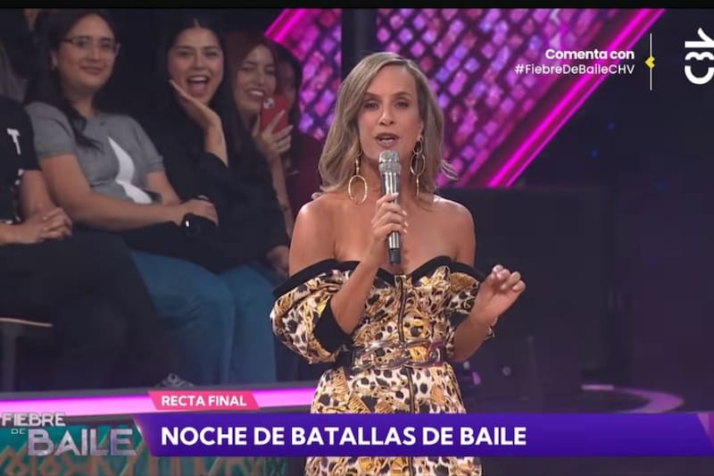 Le mandó ánimo a la ex Miss Chile.
Foto: YouTube Fiebre de Baile