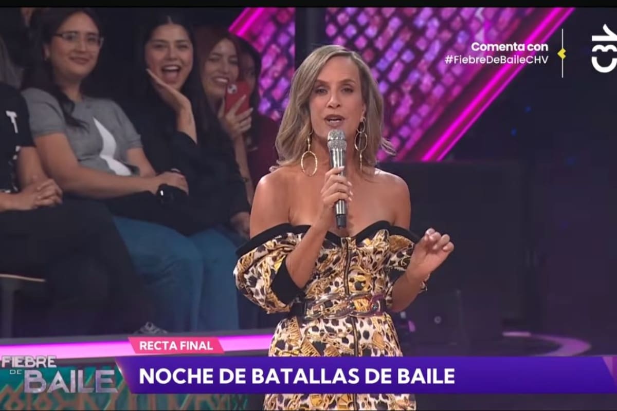Le mandó ánimo a la ex Miss Chile.
Foto: YouTube Fiebre de Baile