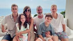 Las tiernas postales de las vacaciones familiares de Diana Bolocco y Cristián Sánchez en Europa