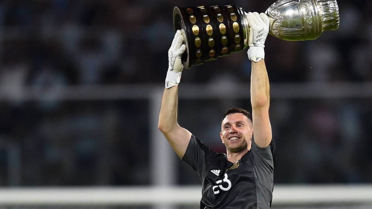 Dibu Martínez advierte a todo el continente: “Argentina va a ganar la próxima Copa América”