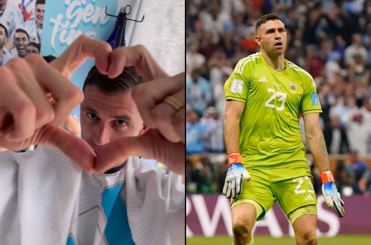 El estelar nuevo corte de pelo de Dibu Martínez para jugar con Argentina en la fecha FIFA