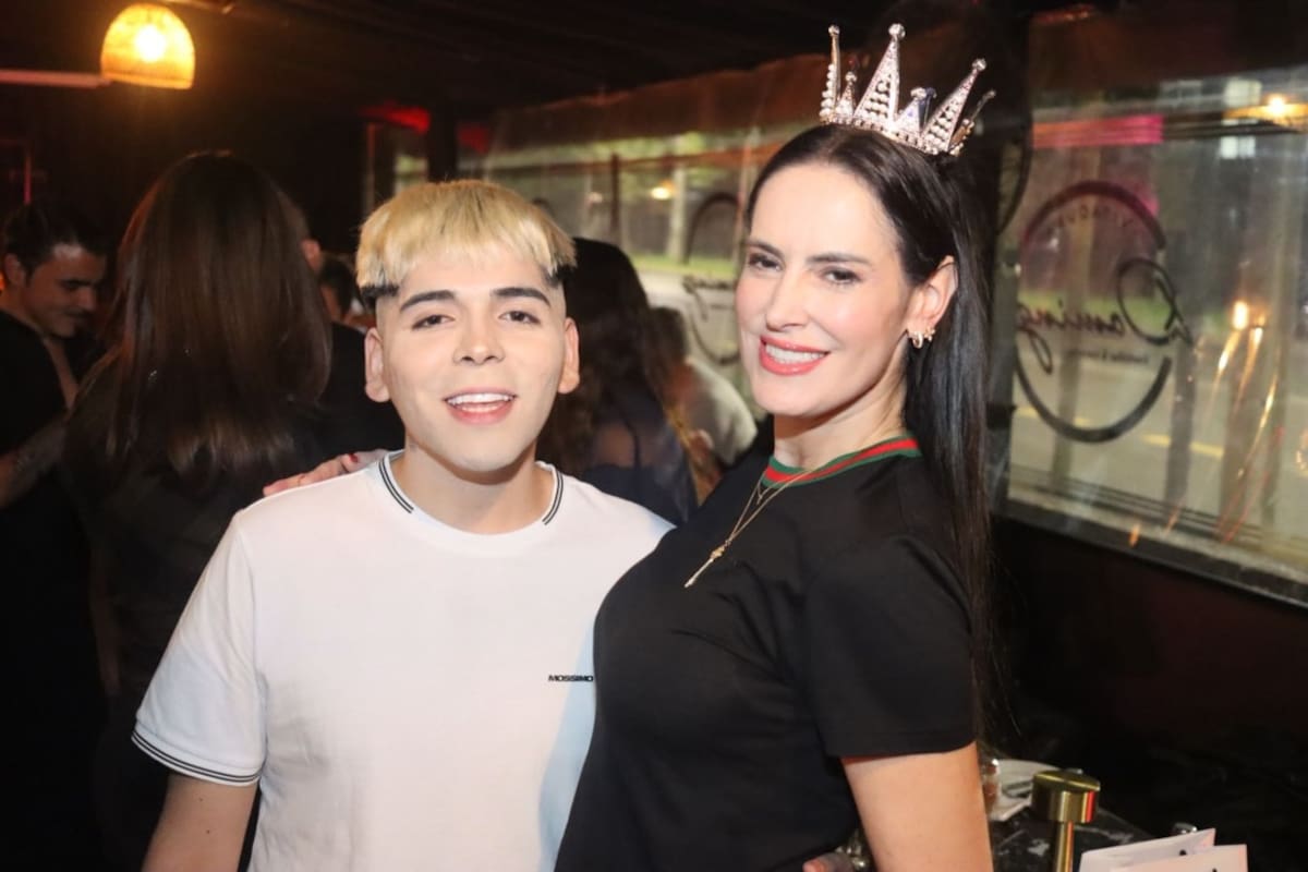 En el cumpleaños de Adriana Barrientos. Foto: Instagram.