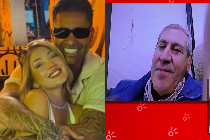 La actriz recibió la sincera opinión de su padre sobre su relación con Luis Jiménez.
