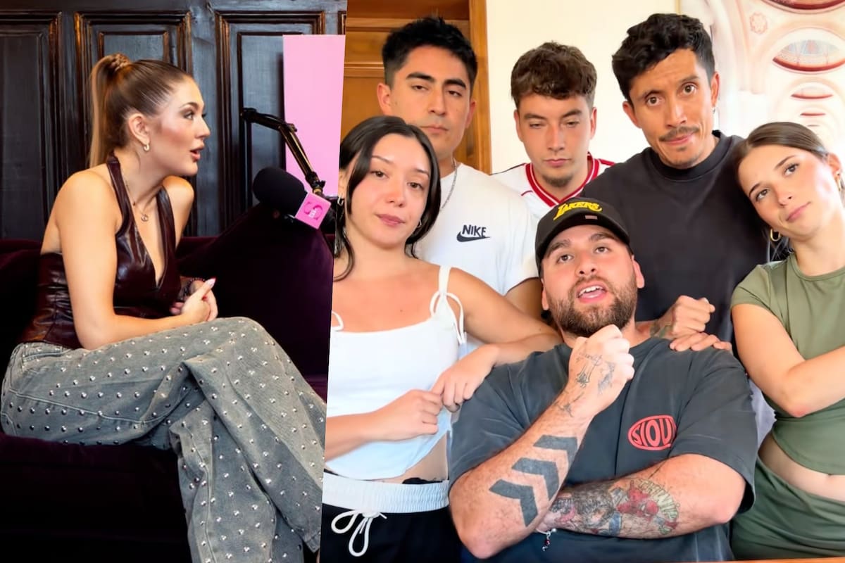 Ahora fue el grupo de tiktokers quien atacó a la influencer. Foto: @elpodcastdesarah / TikTok