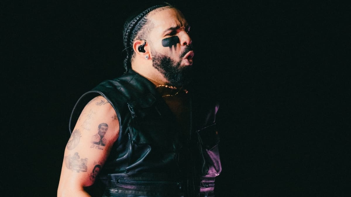 "Santiago conch...": Drake cantó en español en su show en Lollapalooza 2023