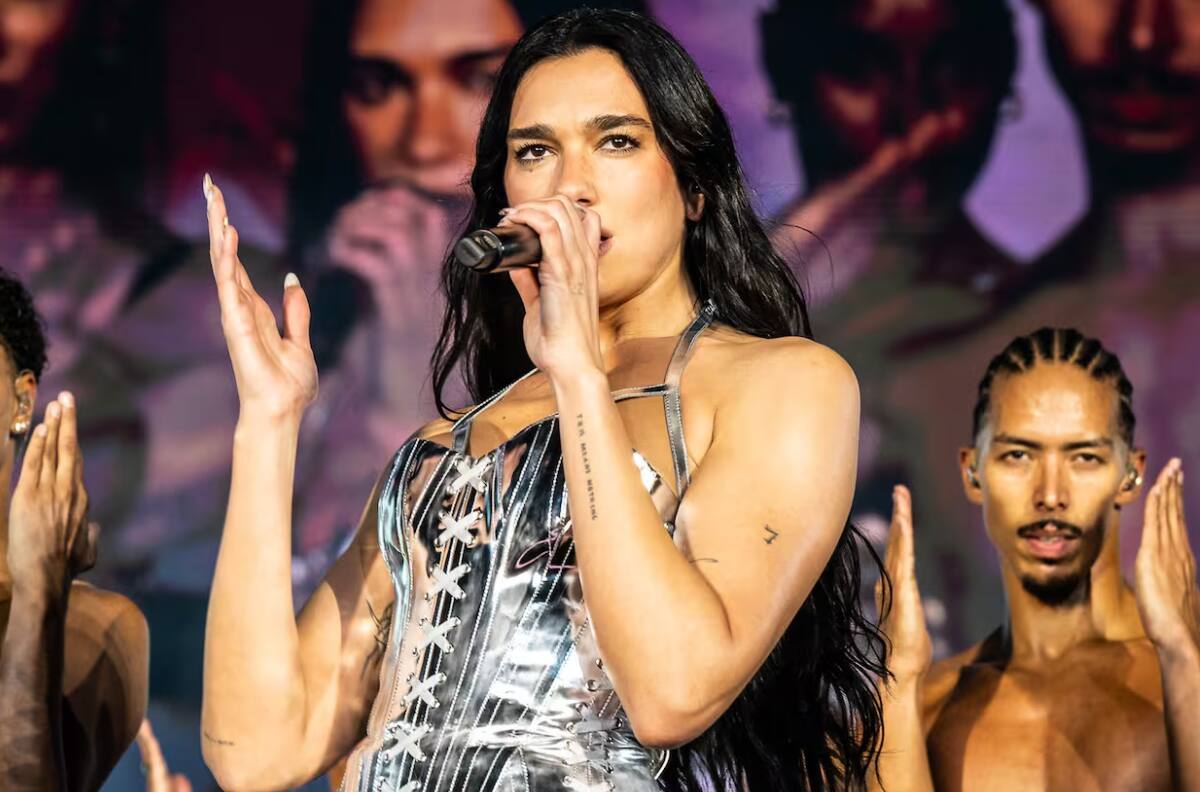 Aseguran que tendría artista invitado: Esta sería una de las canciones que cantará Dua Lipa en Chile