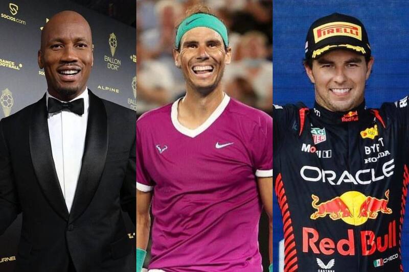 Didier Drogba, Rafael Nadal y Checo Pérez se enfrentarán en innovadora competencia eléctrica.