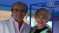 Viudo de Edith González presume su romance con Luz Blanchet, conductora de “Hoy”