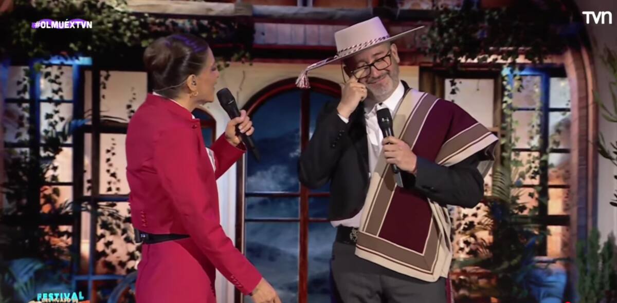 El periodista quedó totalmente emocionado tras el show de obertura de Olmué 2026.