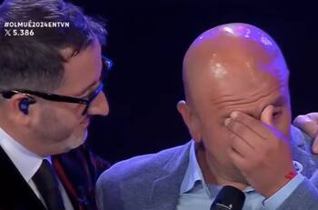 La fuerte emoción de Eduardo Fuentes y el alcalde con la obertura del segundo día en el Festival del Huaso de Olmué