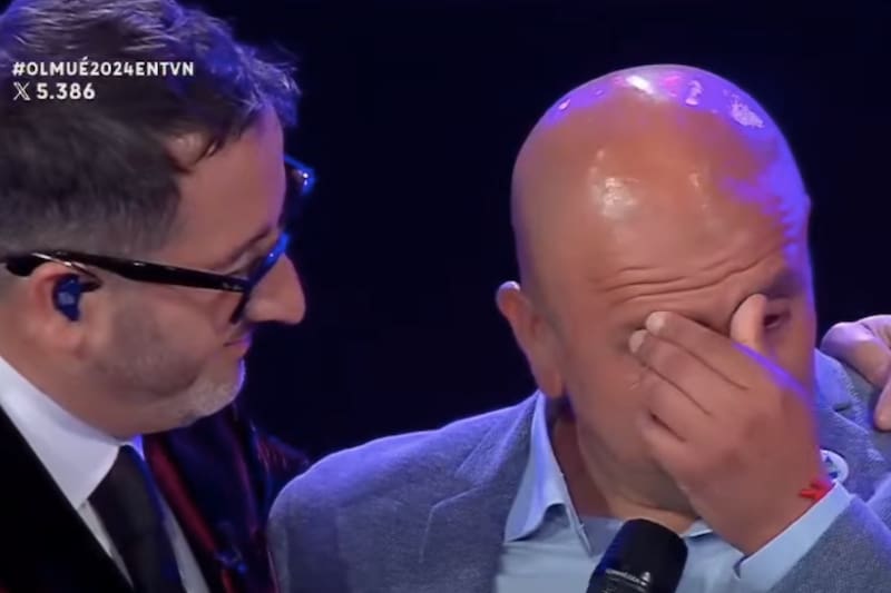 se emocionaron durante la obertura del segundo día del Festival del Huaso de Olmué 2024.