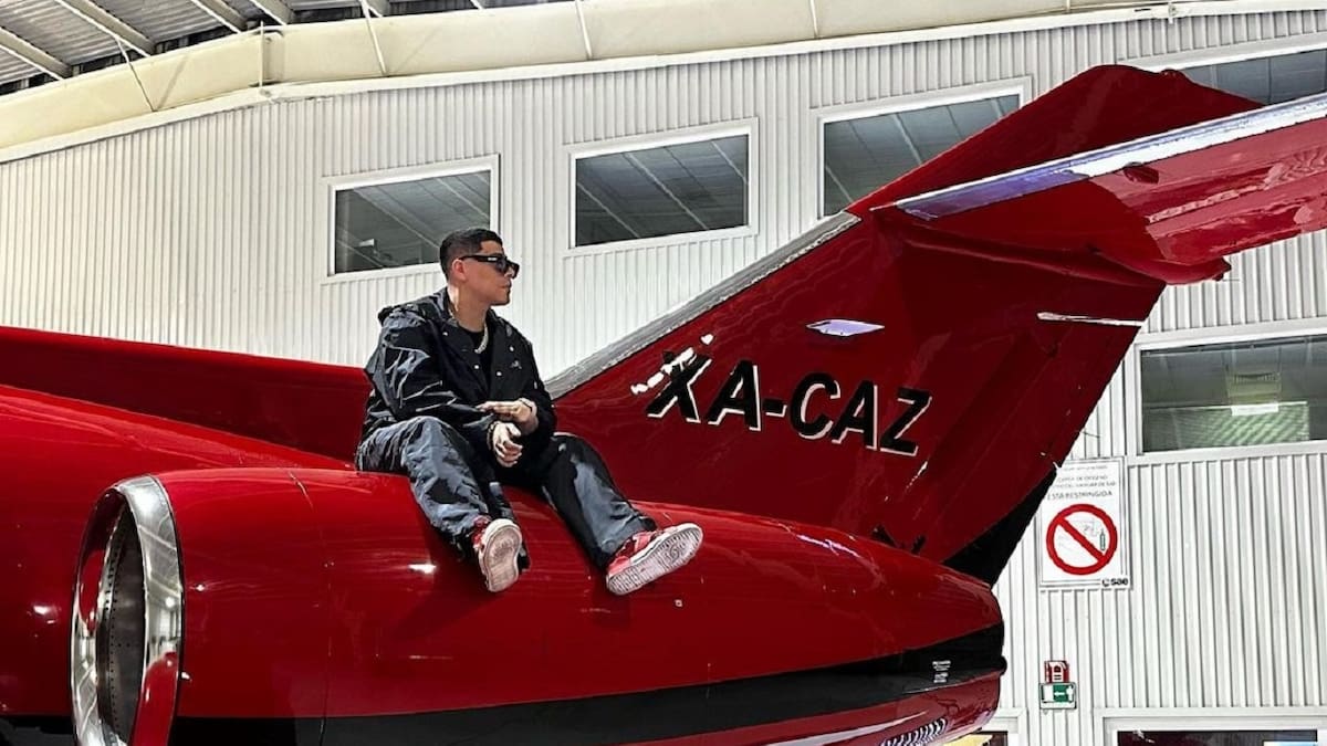 Eduin Caz cumple unos de sus sueños antes de sus shows en el Foro Sol: se compró un avión privado