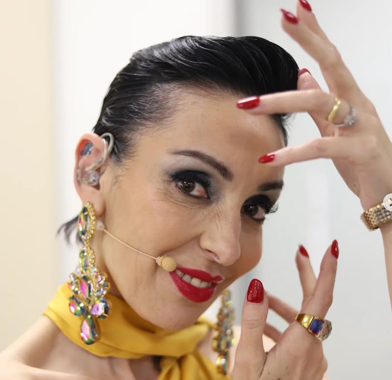 La maestra habló de su relación con Raquel Argandoña.