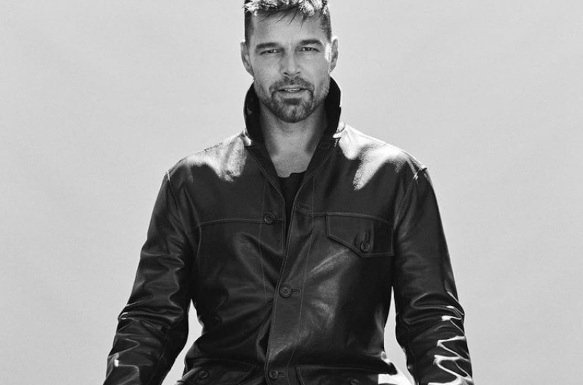 Ricky Martin impone su moda sencilla y original