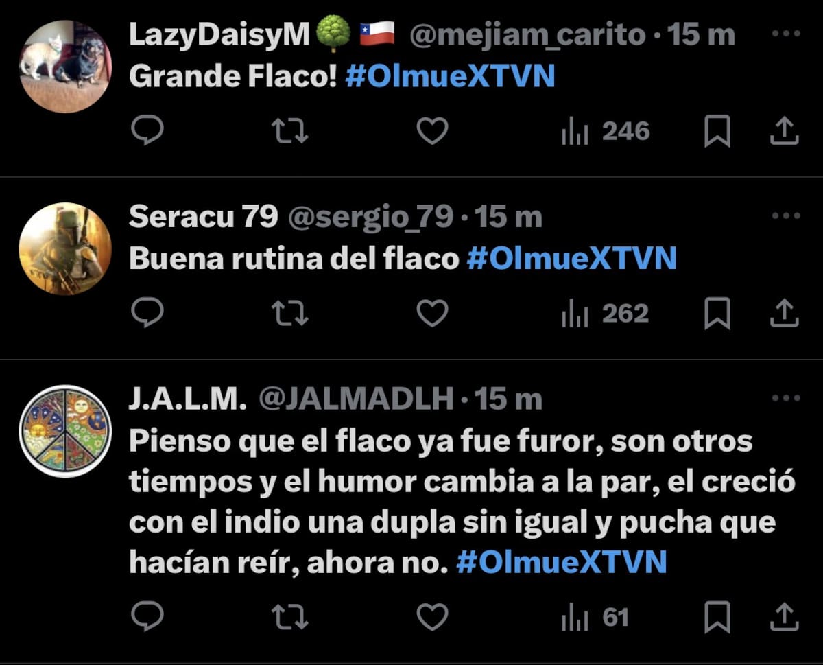 La reacciones que dejó su rutina en Olmué 2026.