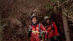 El Flaco llegó a Viña del Mar para trabajar como bombero en los incendios forestales