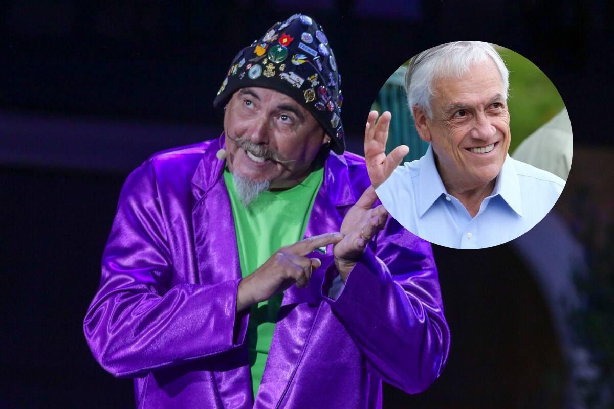 El humorista recordó a Piñera.