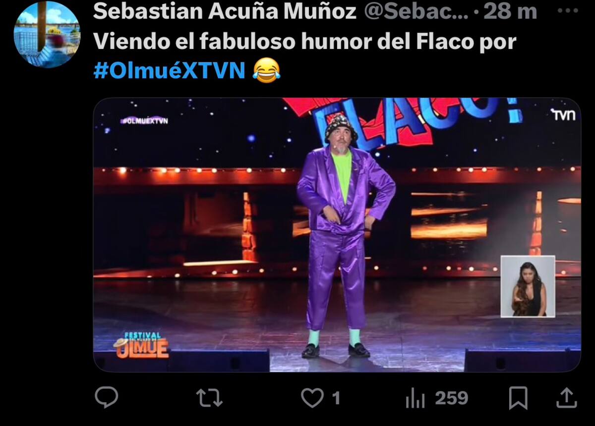 La reacciones que dejó su rutina en Olmué 2026.