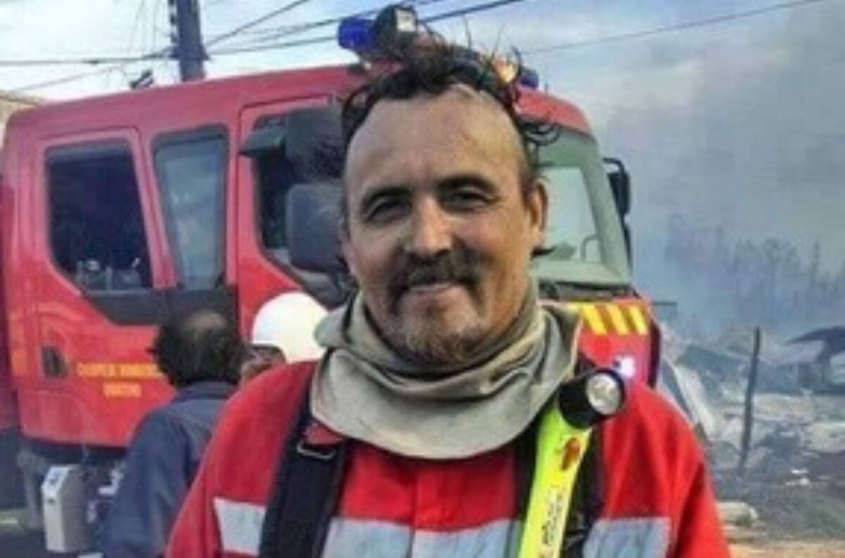 “Compartimos la misma vocación”: El Flaco saca aplausos tras combatir incendios junto a su hijo