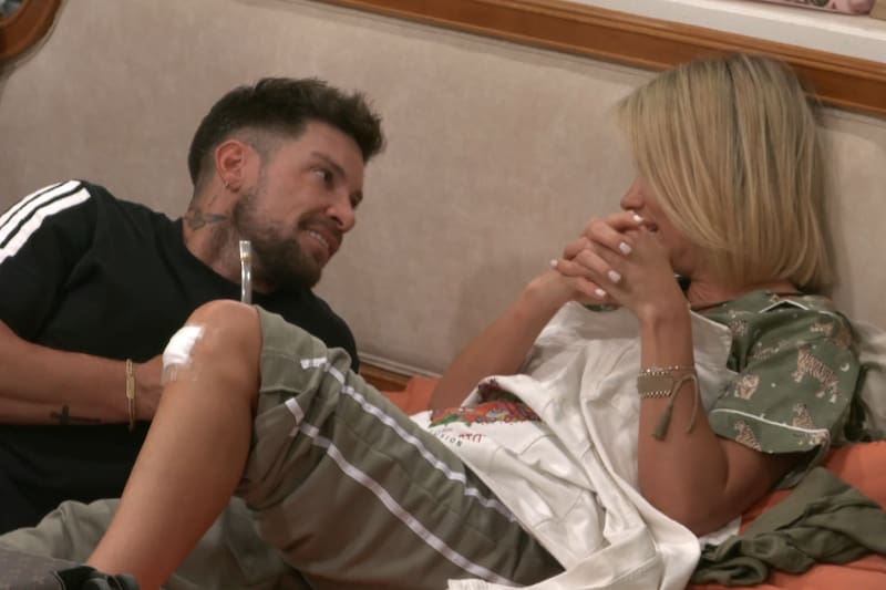 tuvo un momento bastante hot.