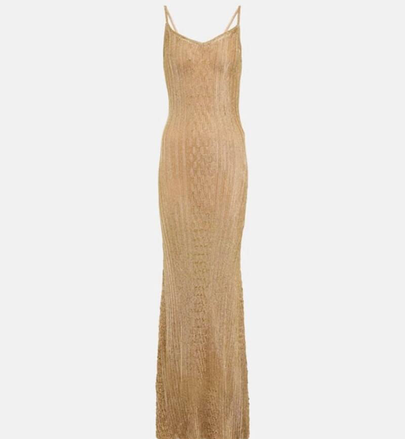 La joven lució este vestido en la boda de Marc Piqué