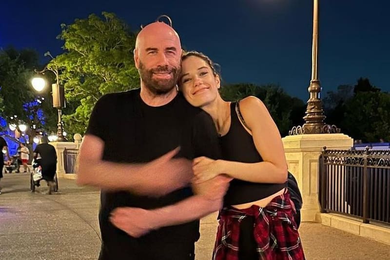 Ella Bleu Travolta La hija de John Travolta cumplió 23 años el 3 de abril - Créditos: Instagram