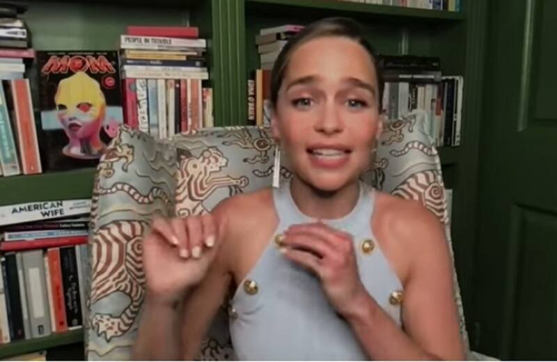 Emilia Clarke - Créditos: Captura: Jimmy Fallon